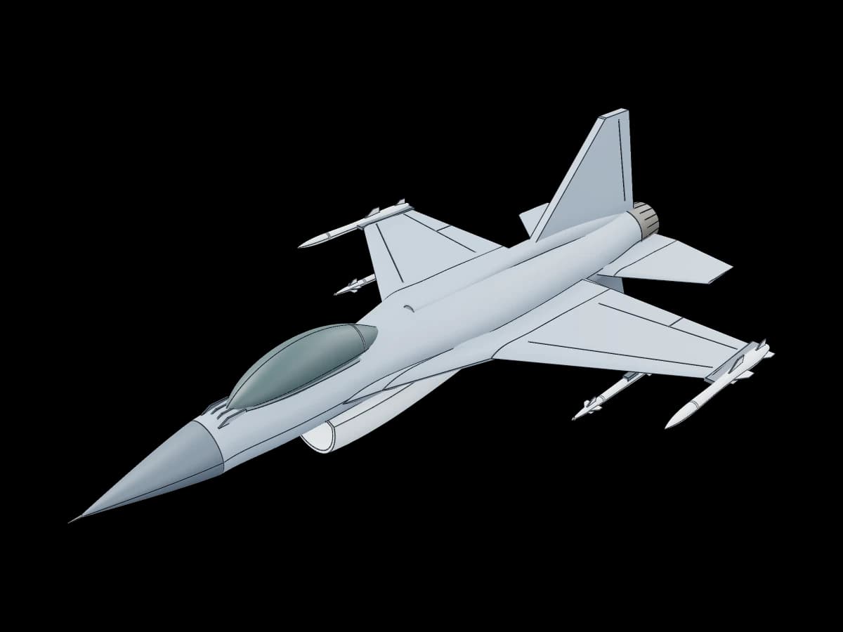 Modified Fighter Jet