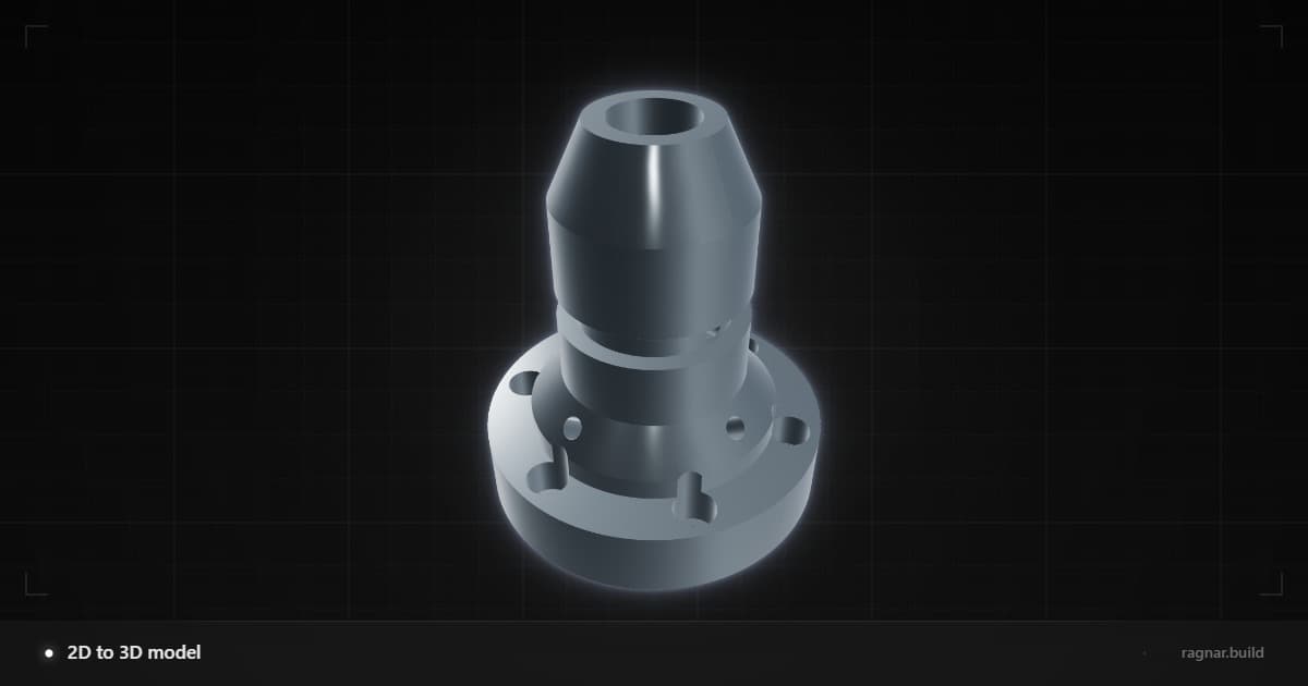 2D to 3D model