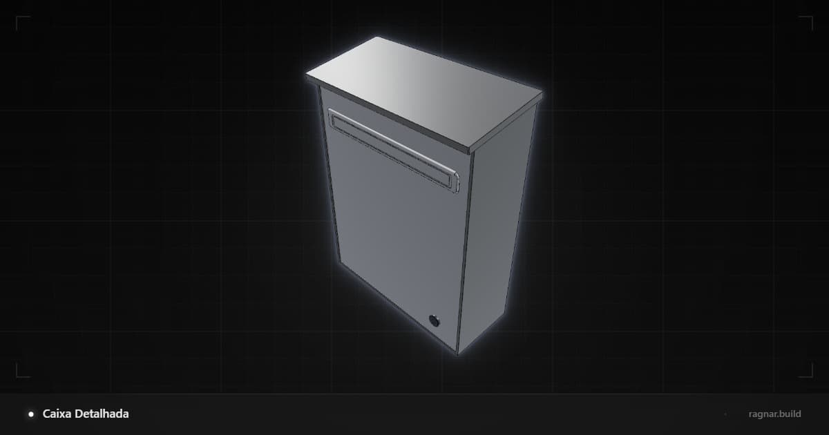 Wall-Mounted Mailbox