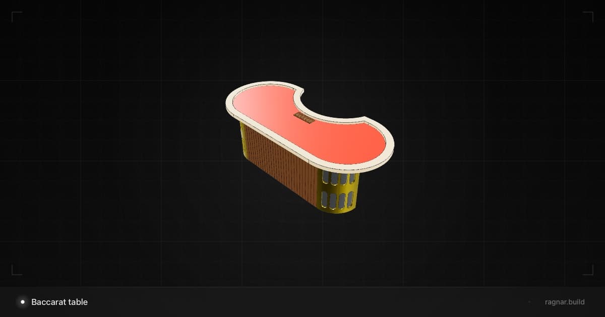 Professional Casino Table