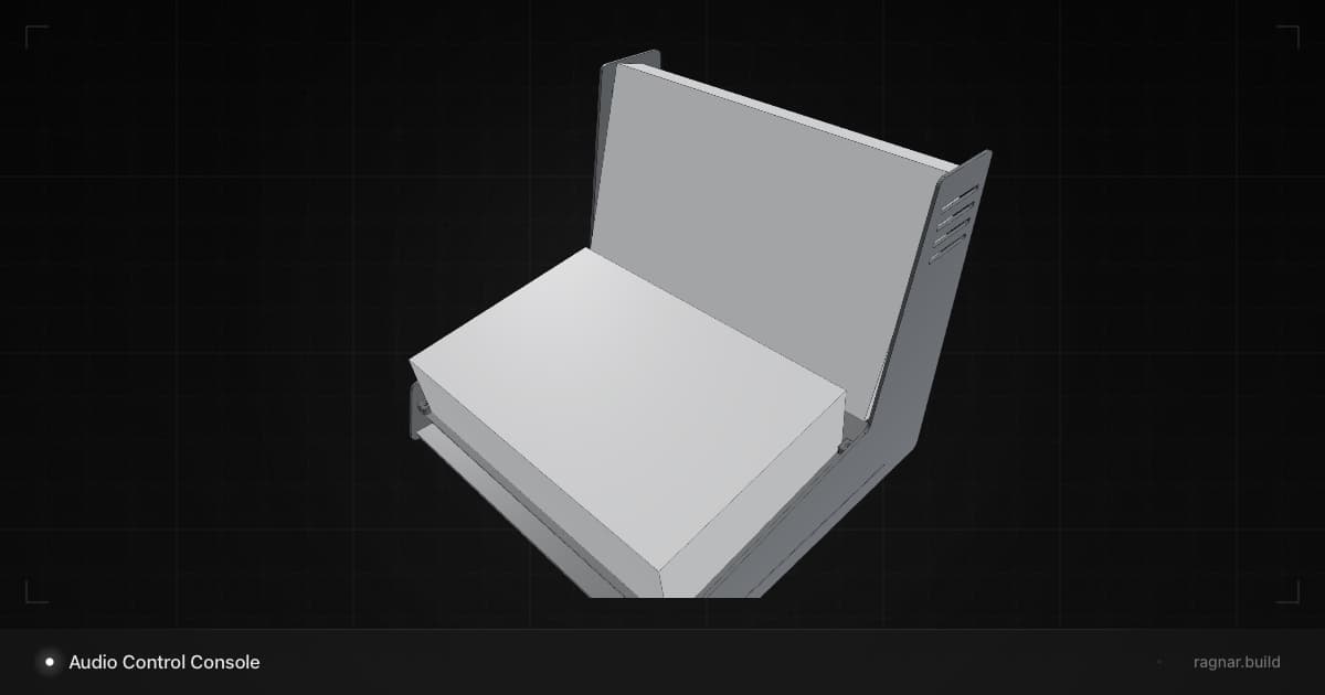 Audio Control Console