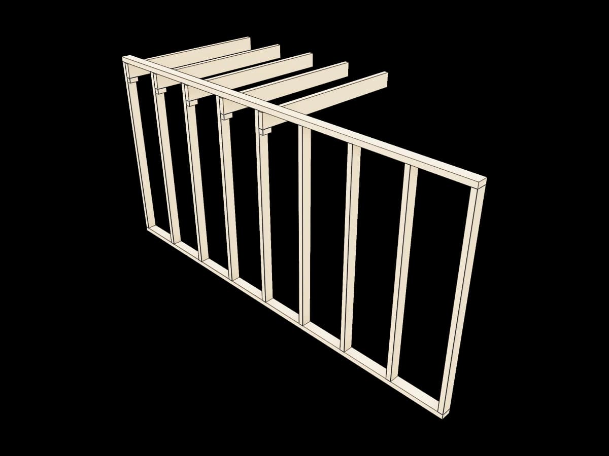 Wooden Wall Frame