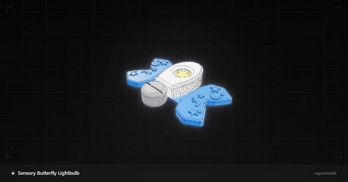 Winged Lightbulb Toy