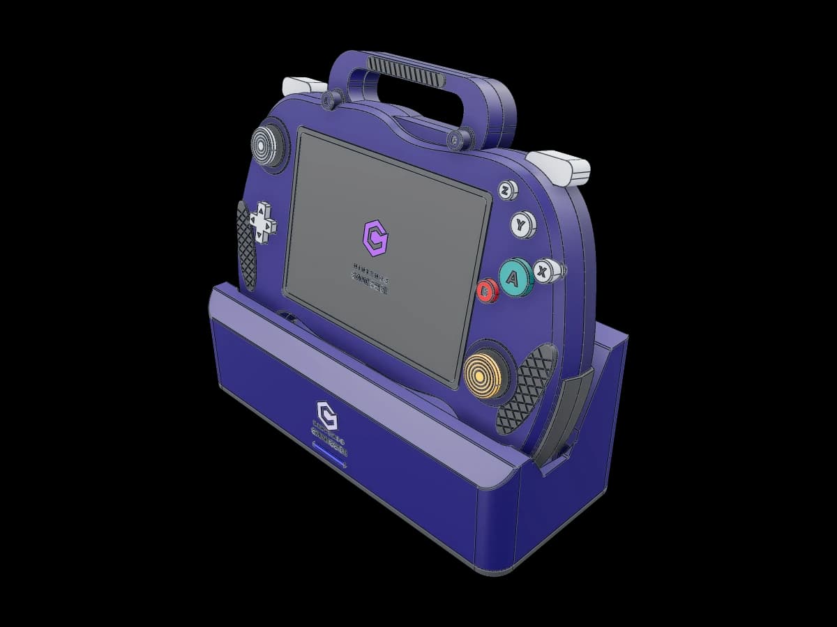 Handheld Game Console and Dock