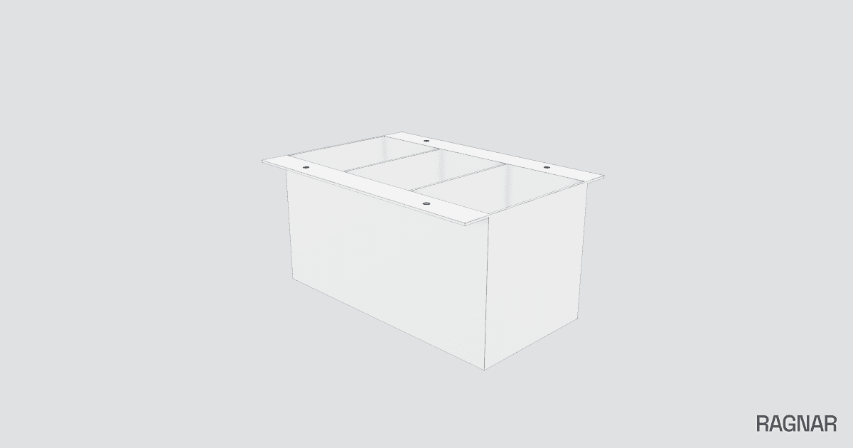 Cajón para pared