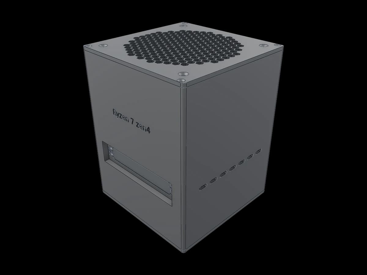 Modular Vertical PC Case