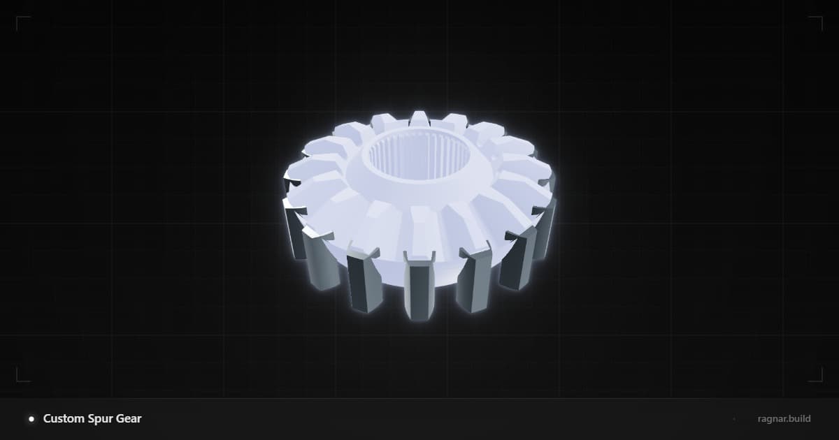 Custom Spur Gear
