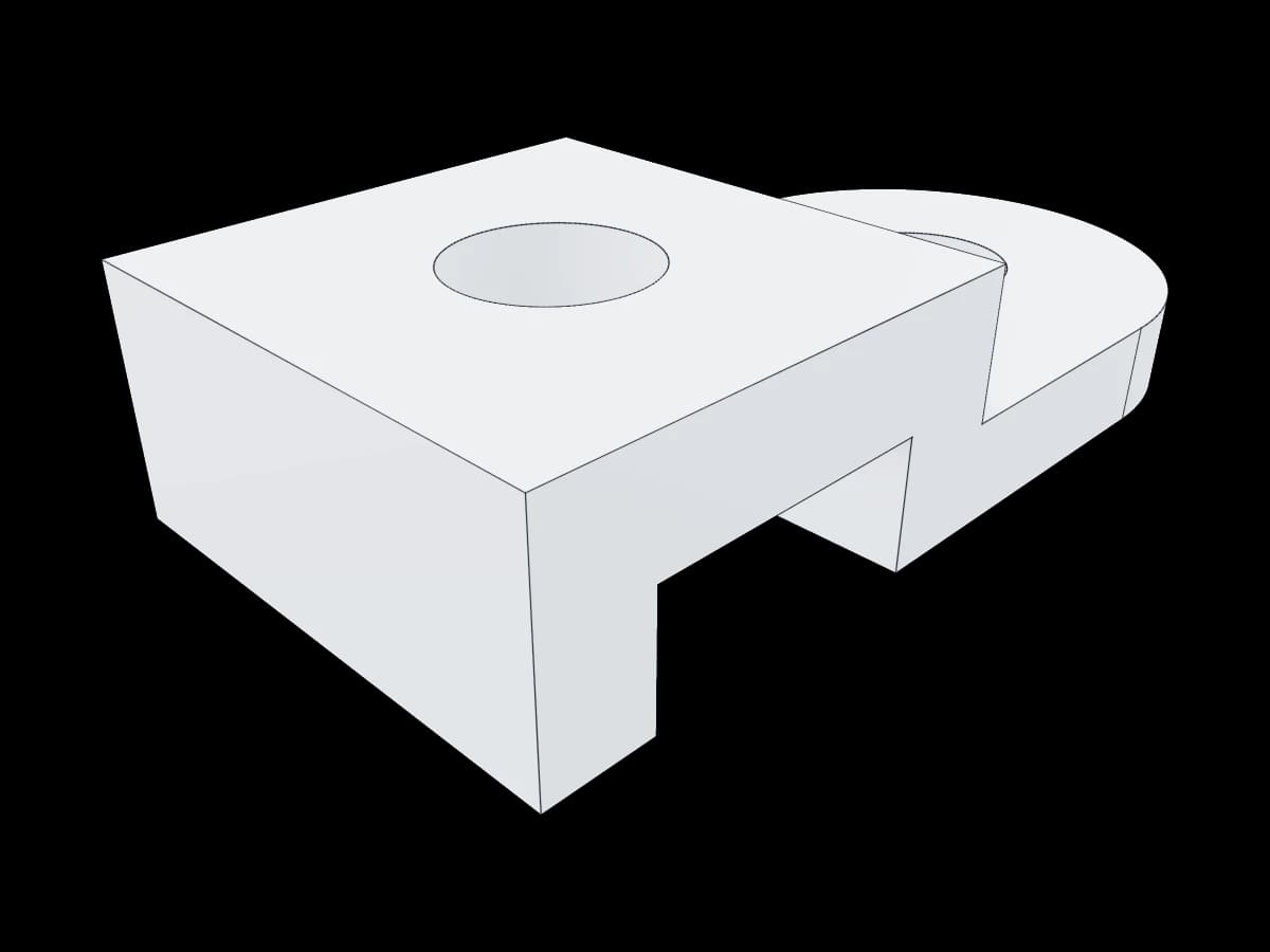 Stepped Flange Bracket