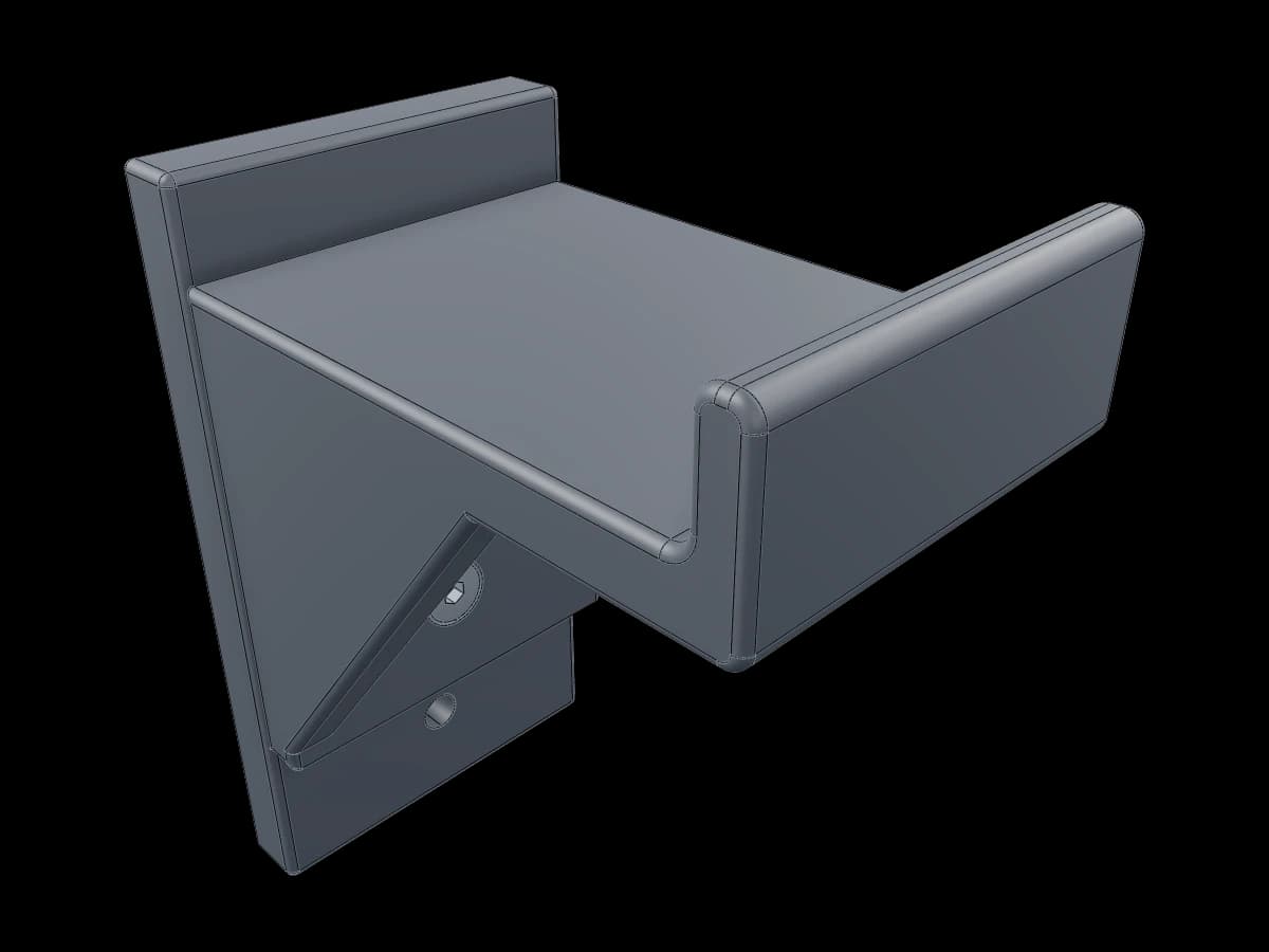 PC Corner Headphone Rack