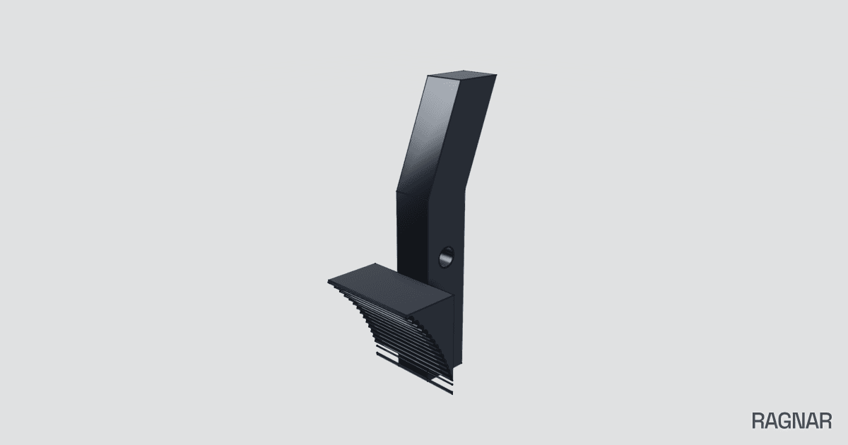 Magazine release lever