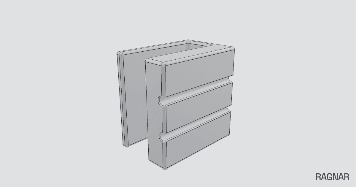 Custom U-Channel Block
