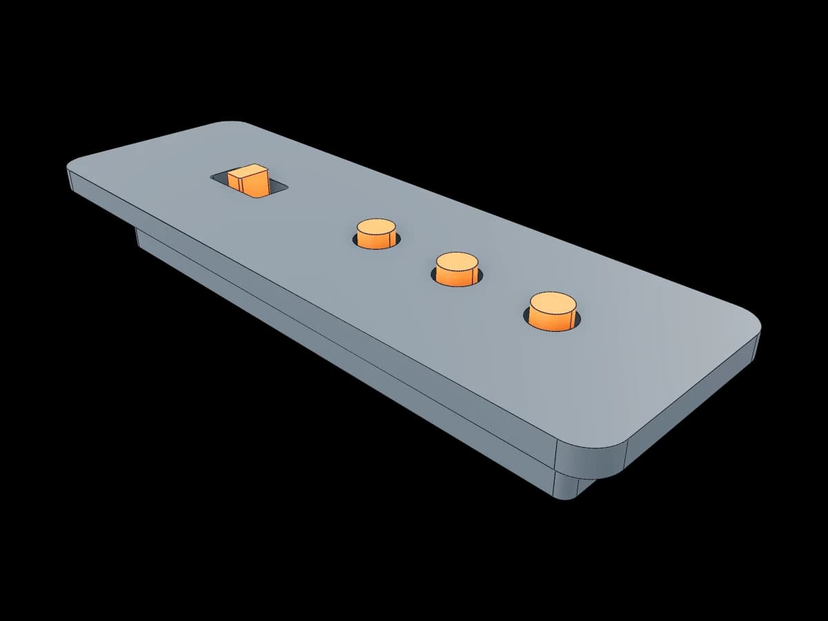 Smart Cane Switch Housing