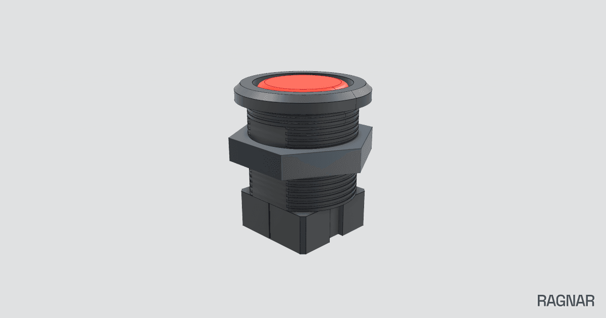 Blue Button Design