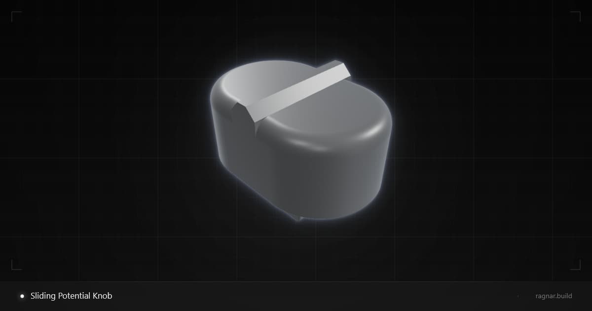 Sliding Potential Knob