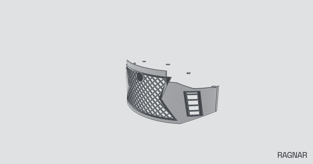 Car bumper model