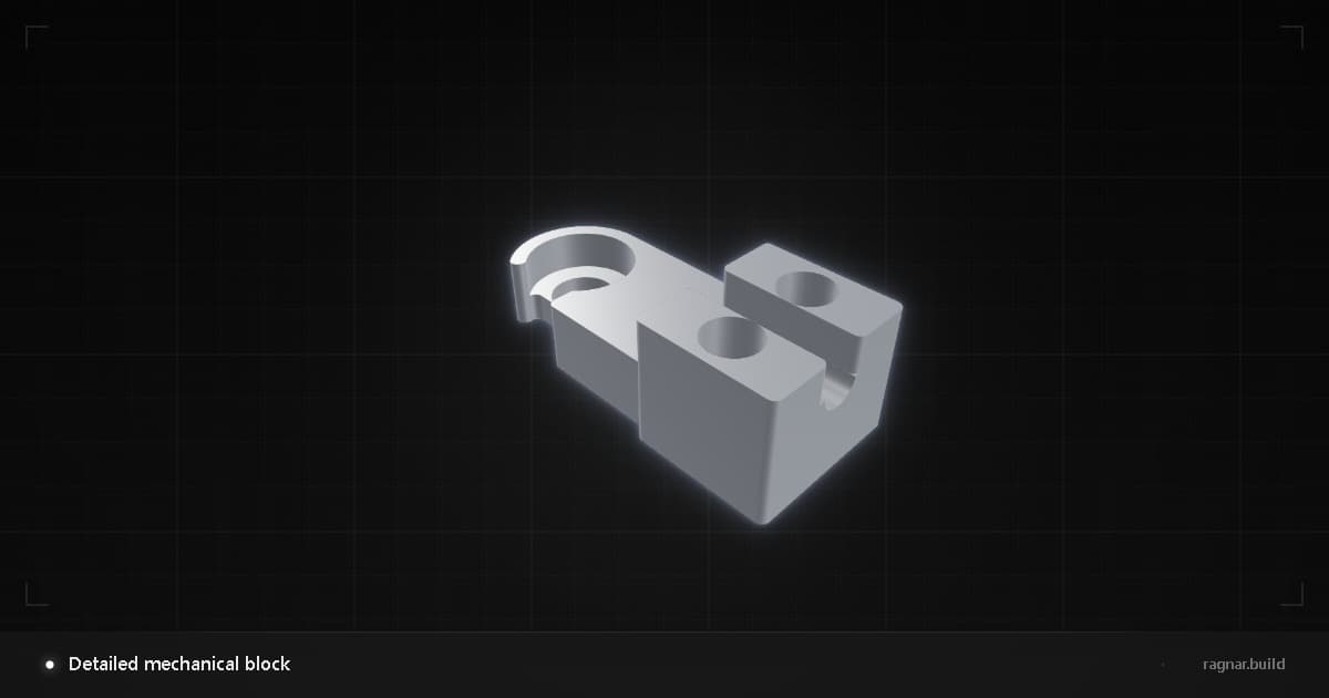 Detailed mechanical block