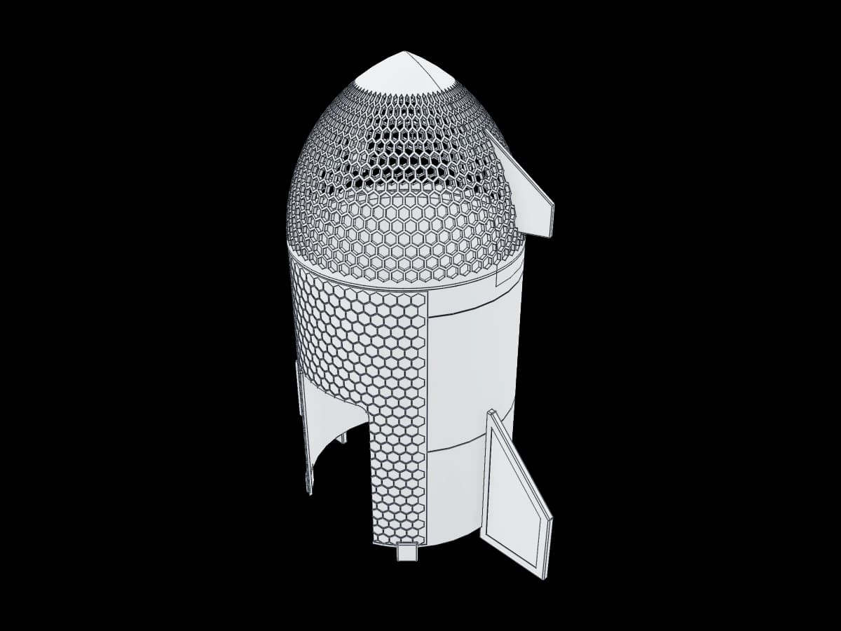 Starship Modem Cover