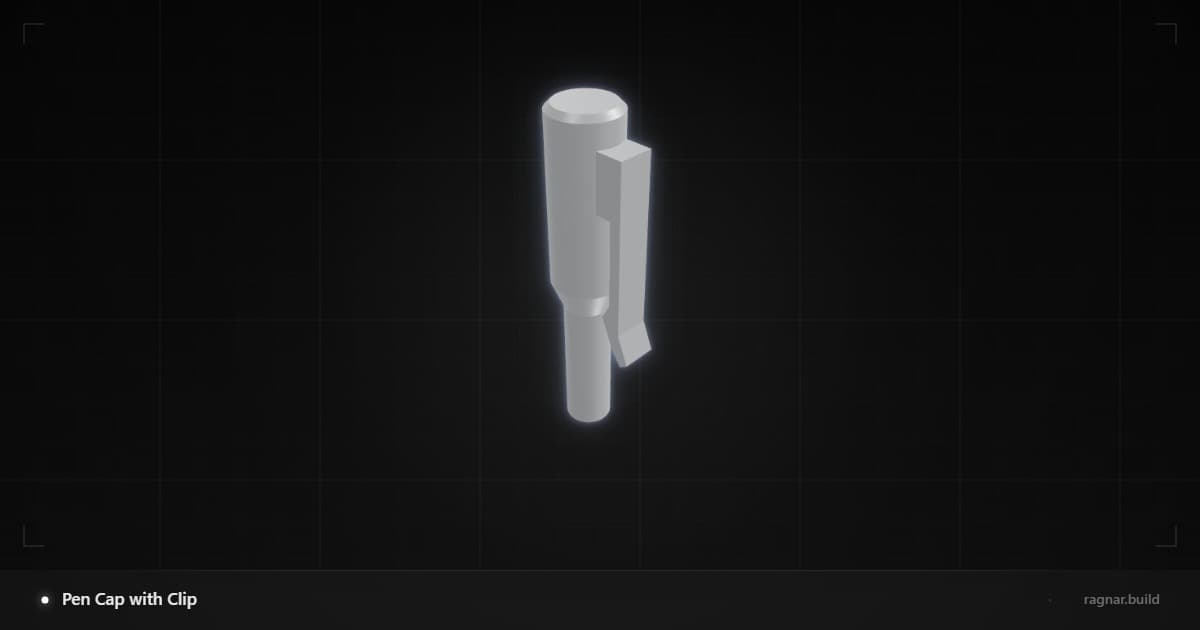 Pen Cap with Clip