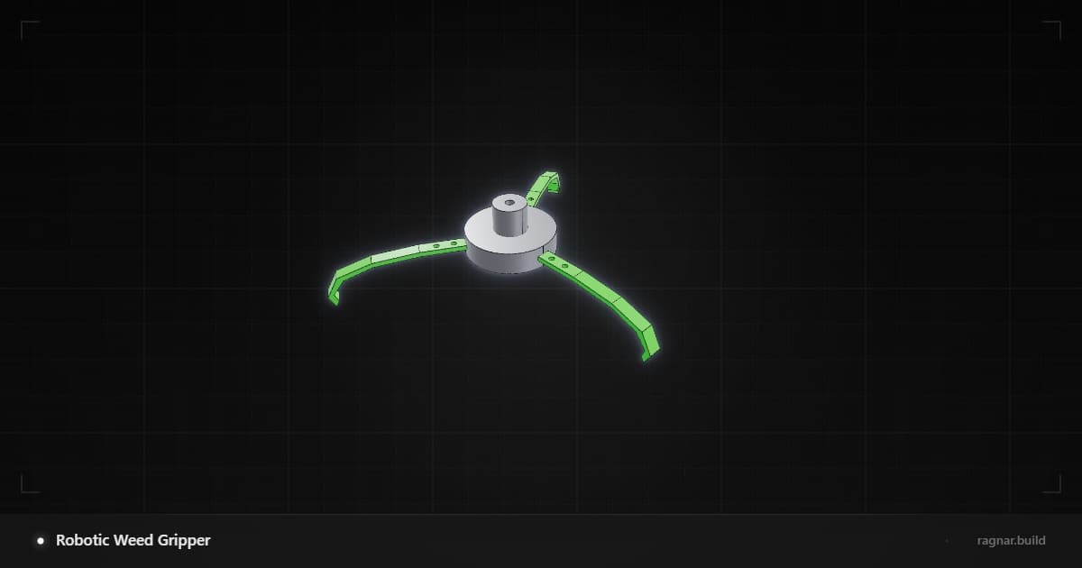 Robotic Weed Gripper