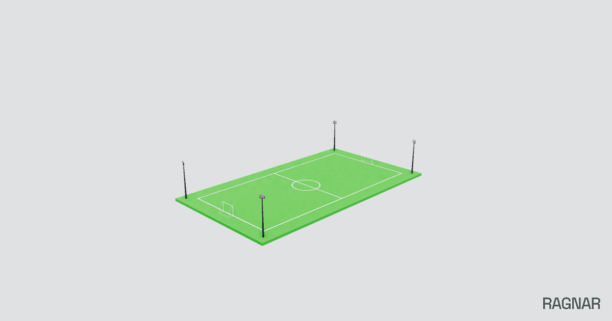 Stadium floodlight