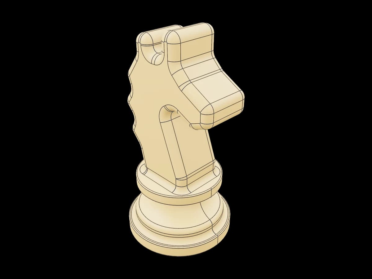 Staunton Style Chess Pawn