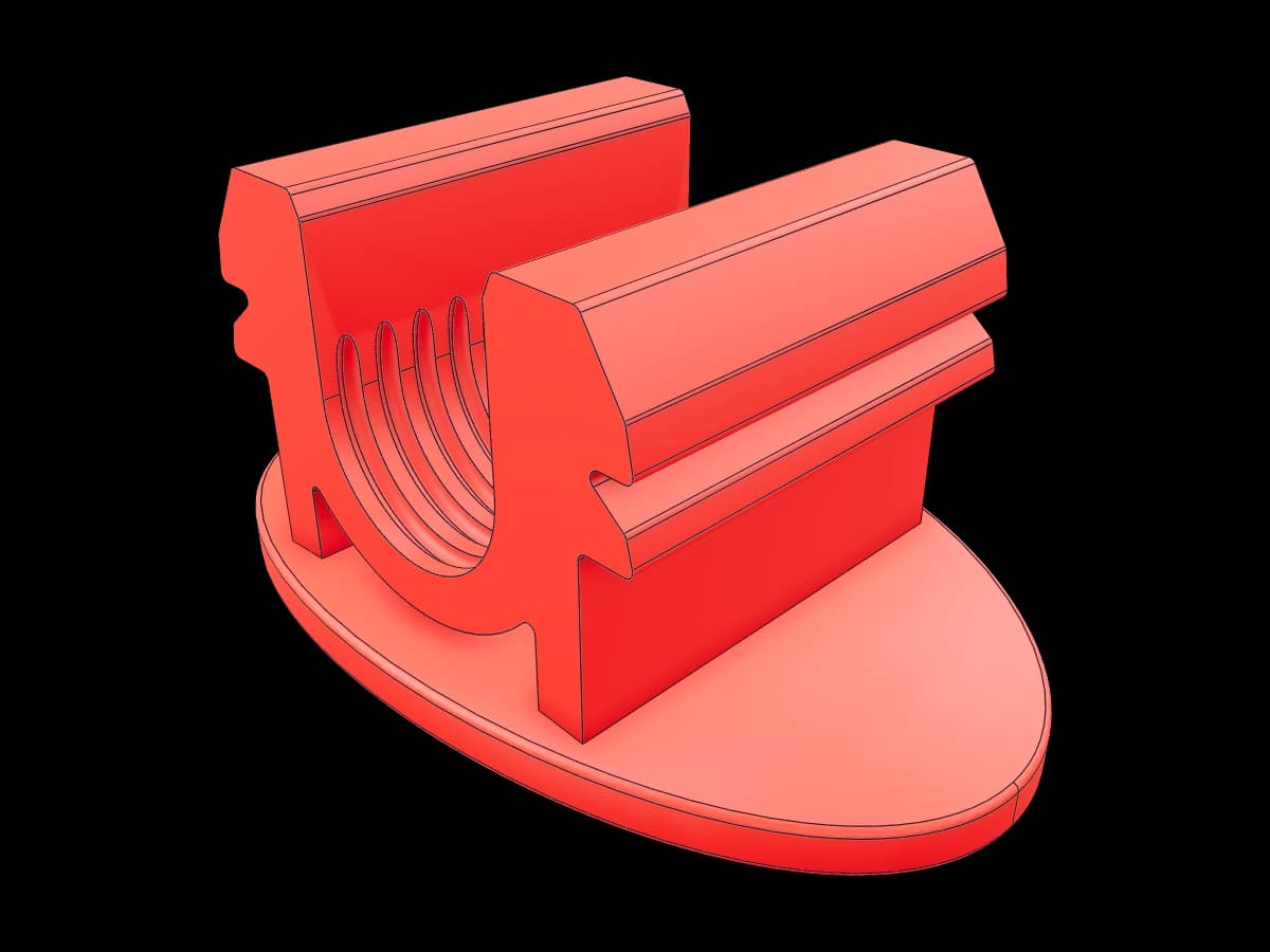 Door Lock Rod Clip