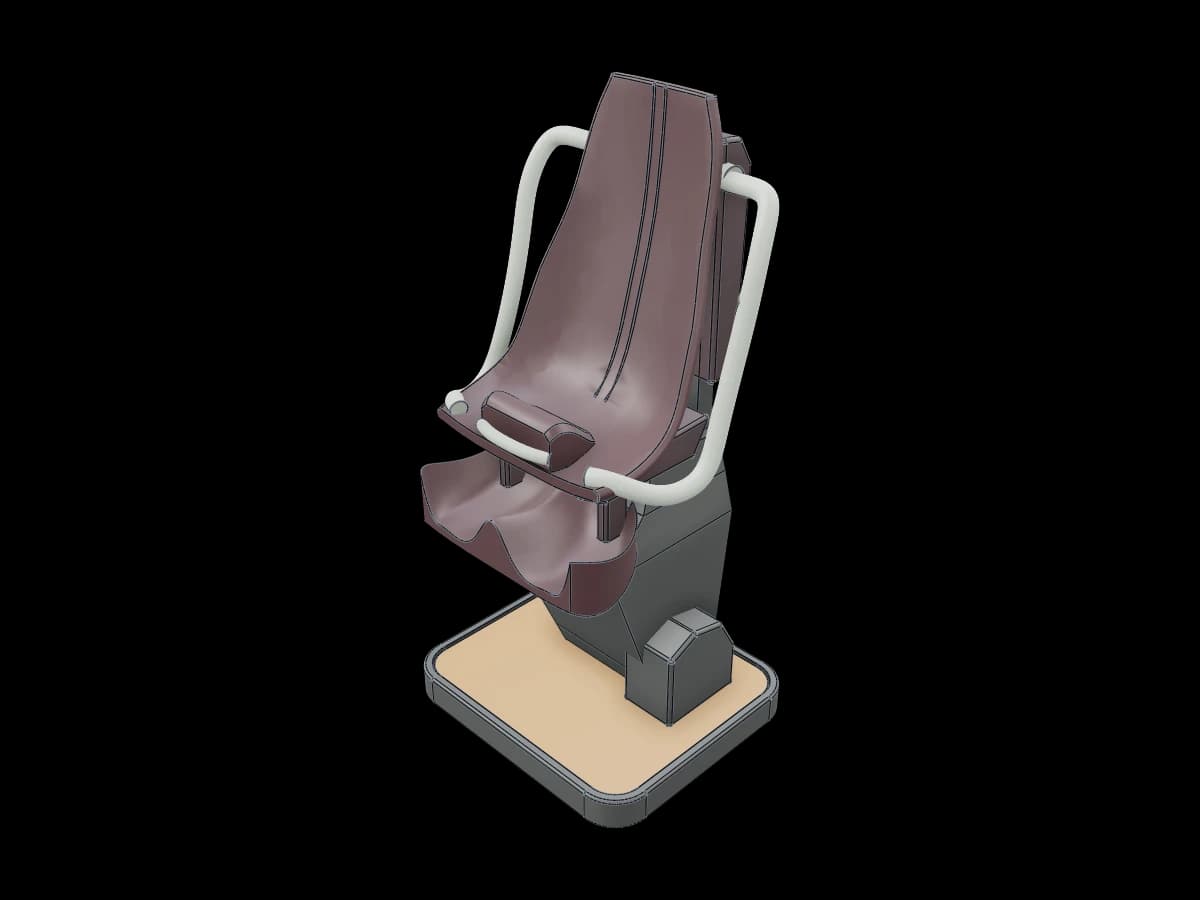 Futuristic Command Chair Replica