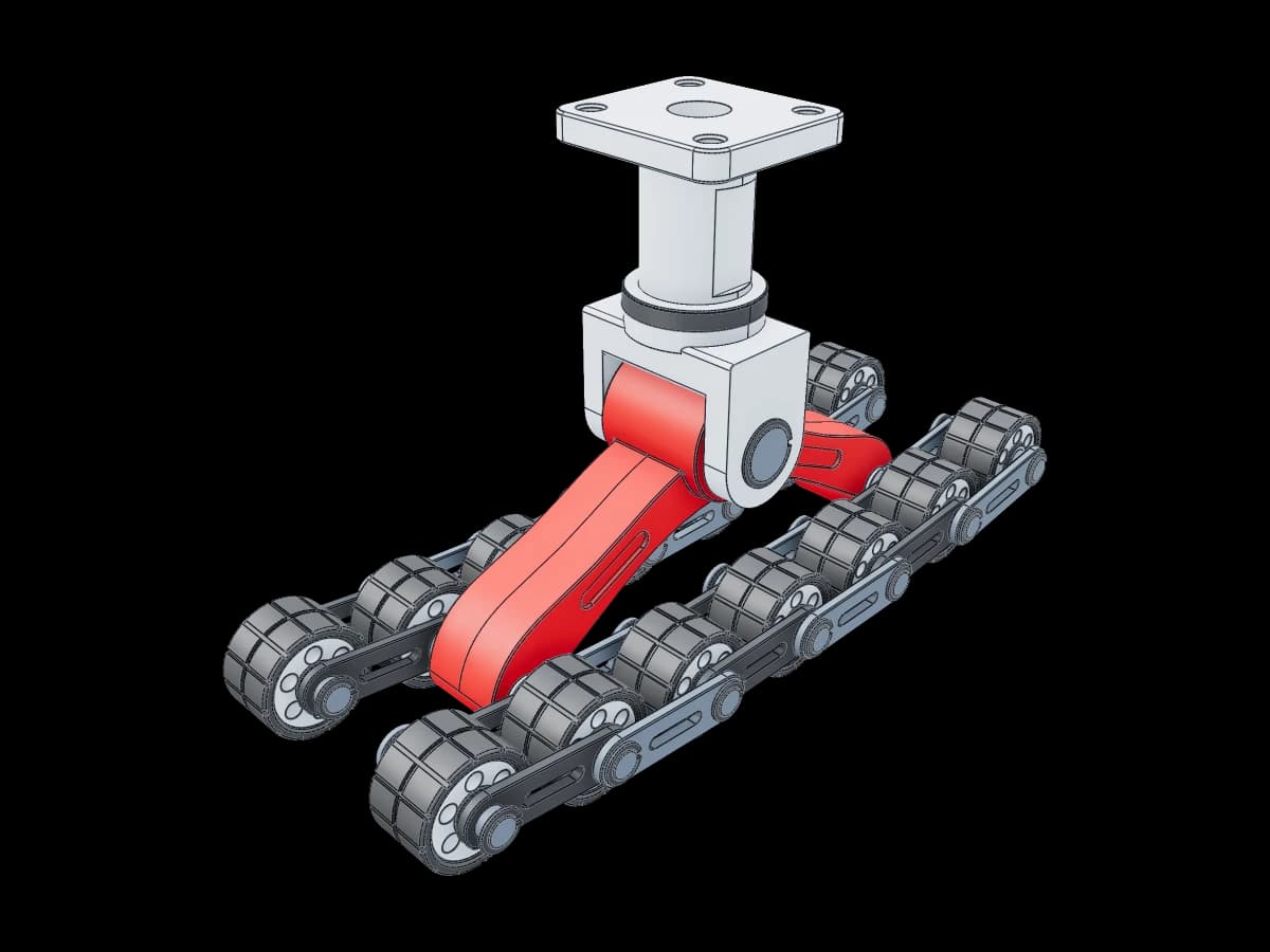 Mechanical Articulated Prosthetic Foot