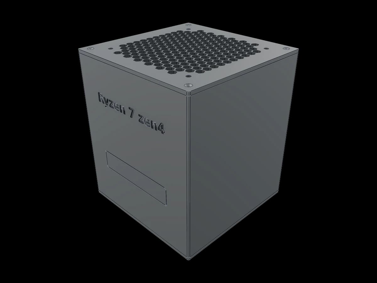 Vertical Modular PC Case