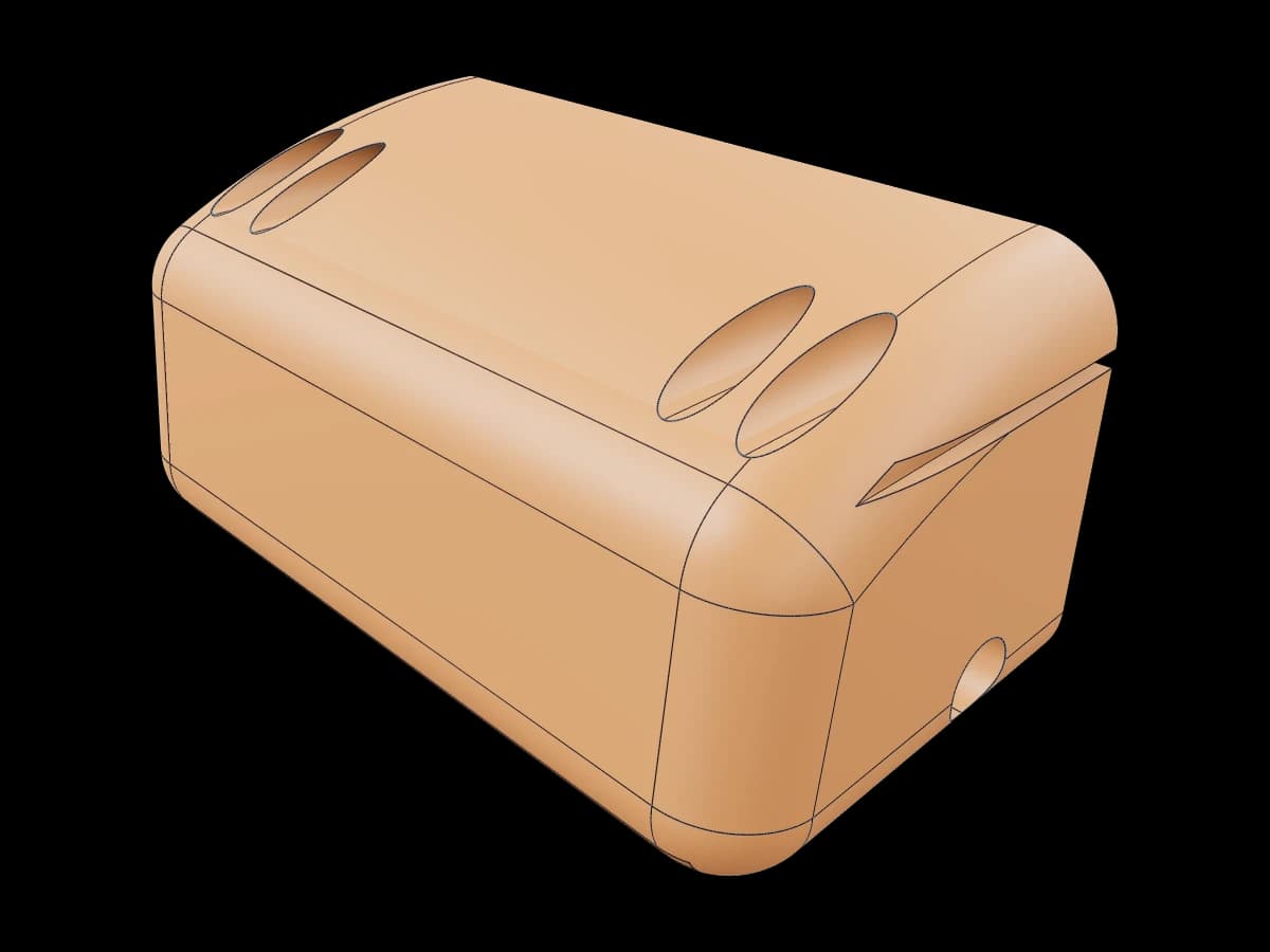 Curved Recessed Housing