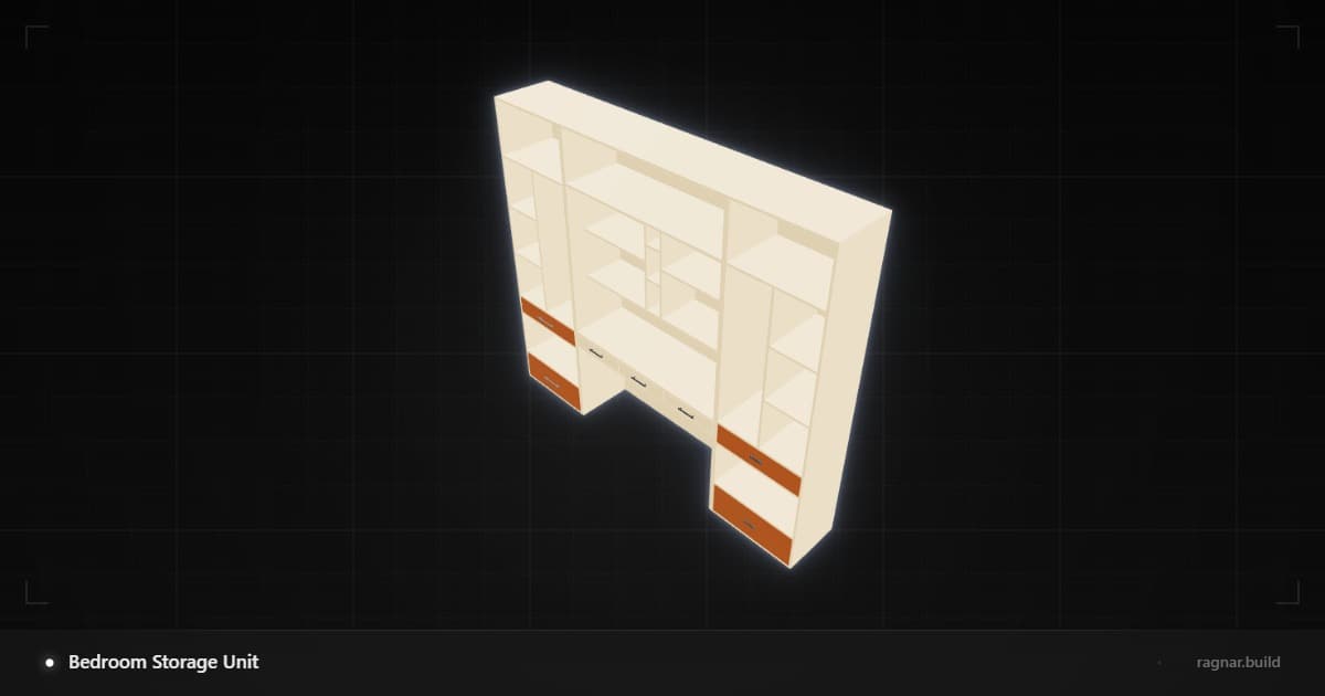 Bedroom Storage Unit