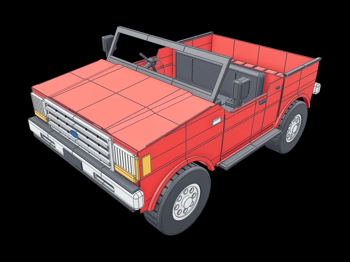 Truck Body Shell