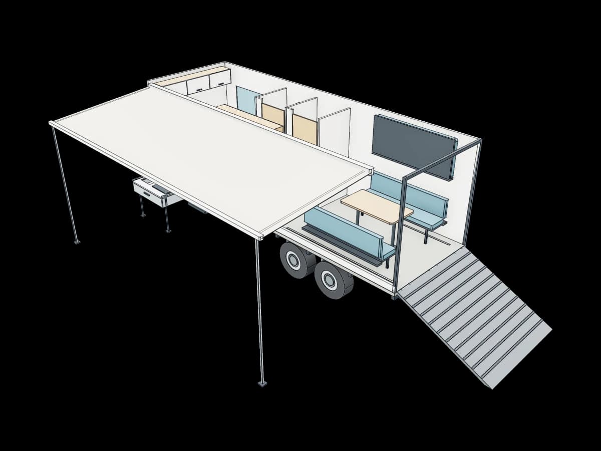 Off Road Toyhauler Caravan