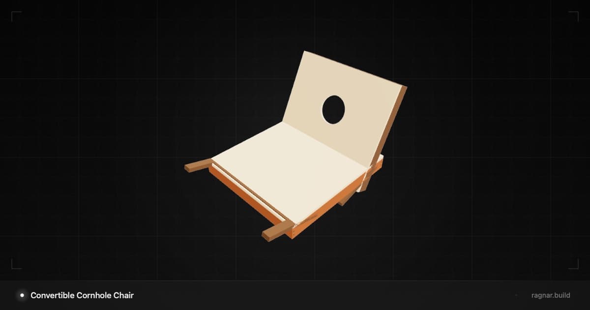 Convertible Cornhole Chair