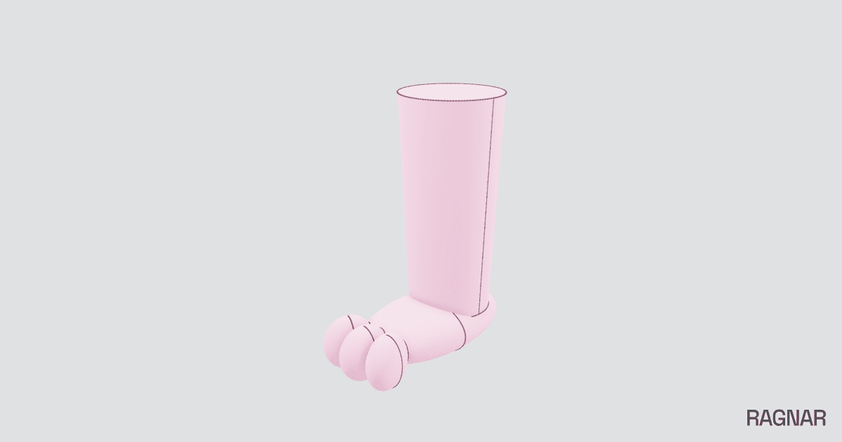 Puffy Character Leg