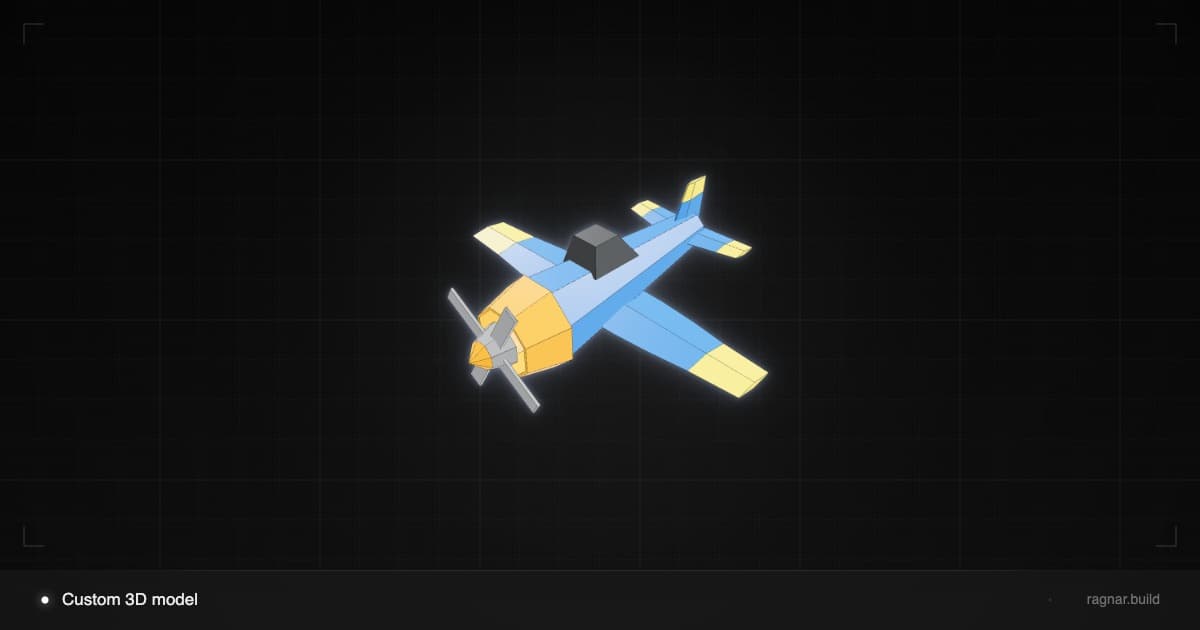 Propeller Plane Model