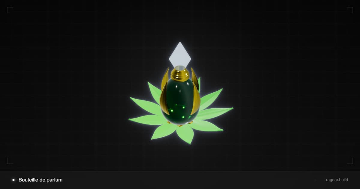 Bouteille de parfum
