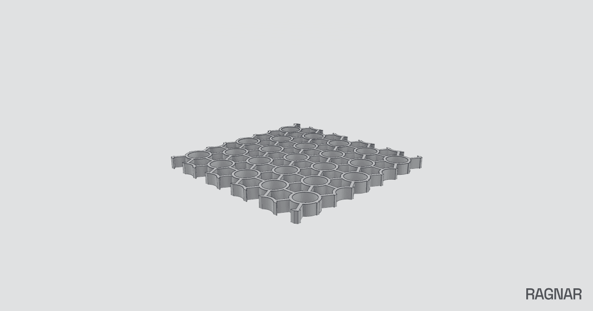 Biomimetic Honeycomb Plate