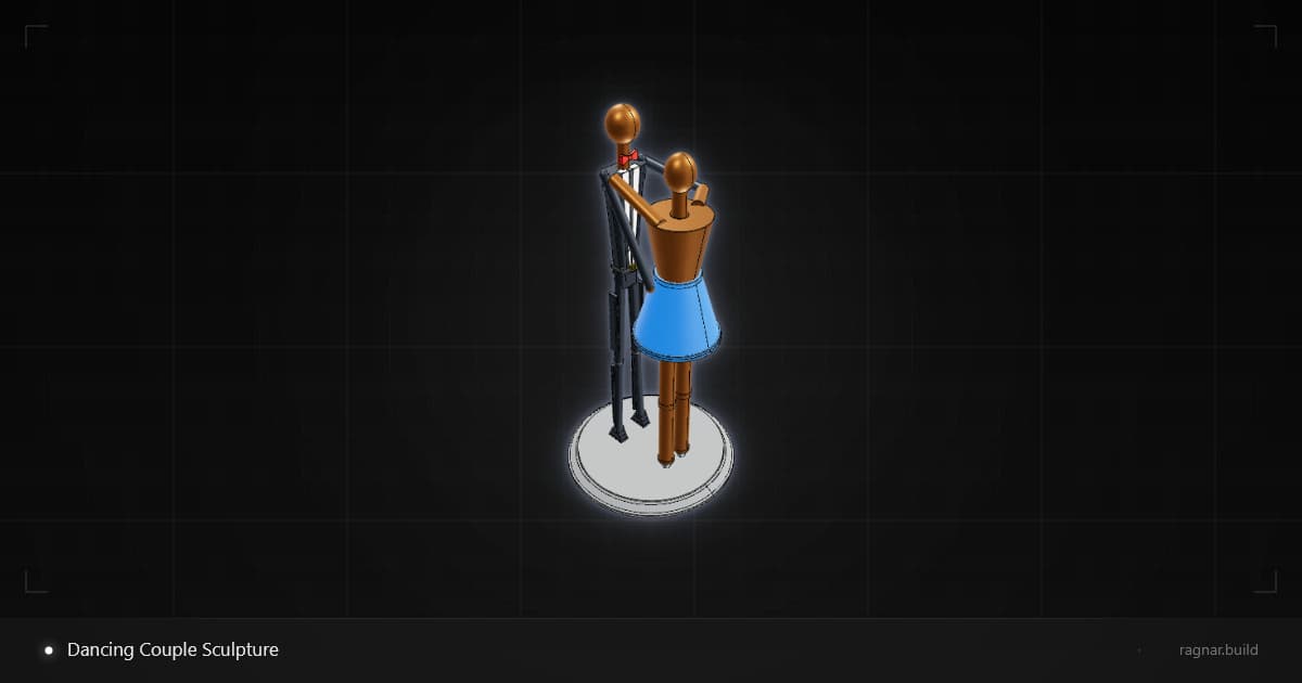 Dancing Couple Sculpture