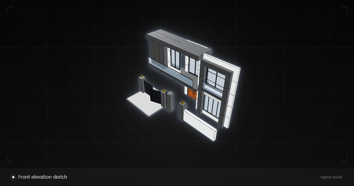 Modern Two-Story Residence