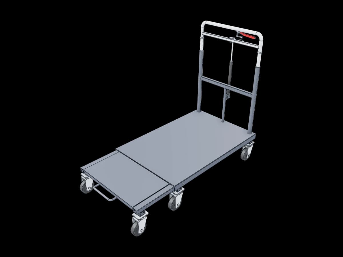 Expandable Platform Cart