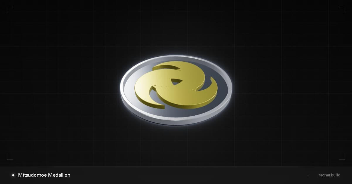 Mitsudomoe Medallion