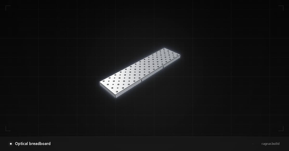 Optical Hole Pattern Breadboard