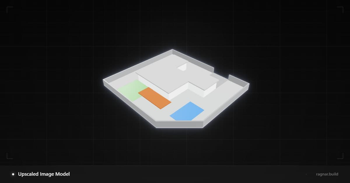 Upscaled Image Model