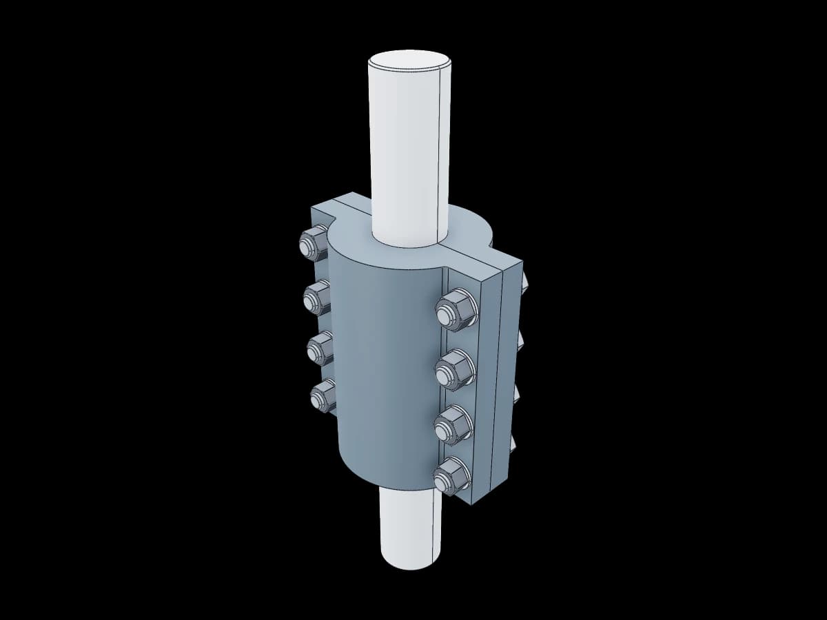 Split Muff Coupling