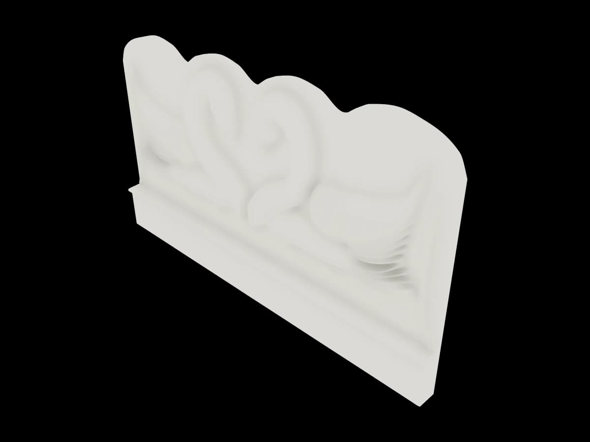Twin Swan Relief Plaque