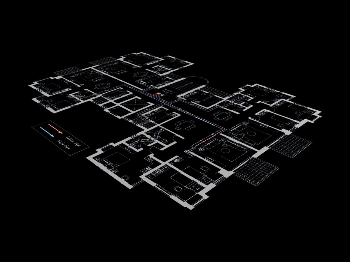 Apartment Plumbing Plan Trace | Ragnar Gallery