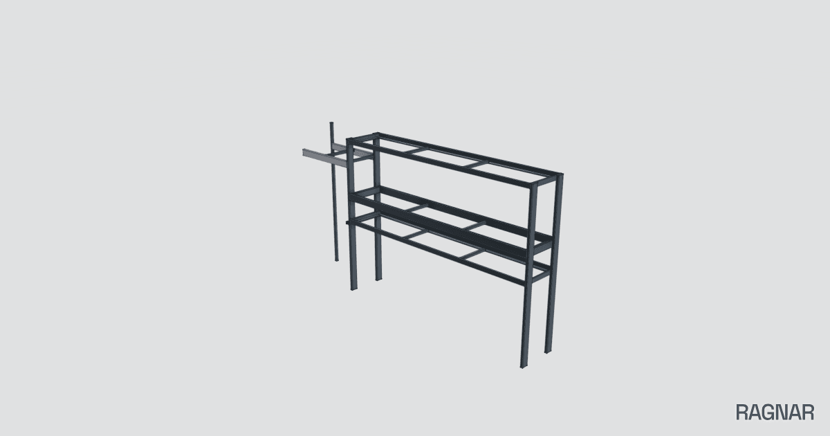 Steel Shelving Unit