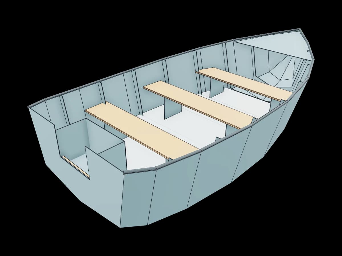 Small Canal Boat