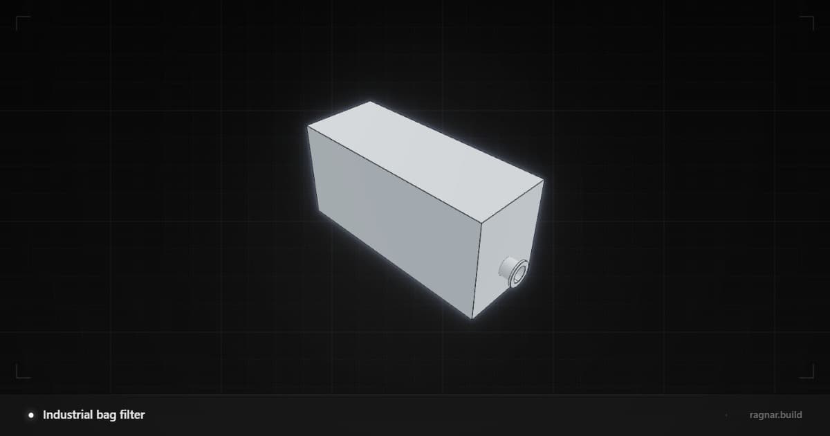 Industrial bag filter